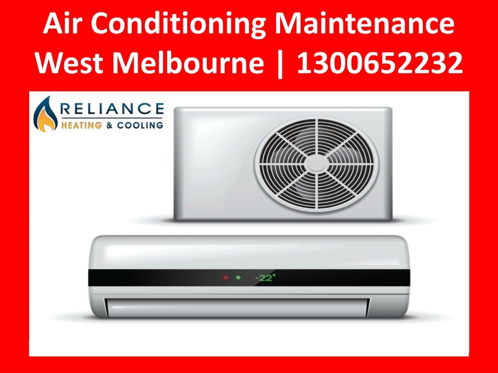air conditioning maintenance west melbourne
