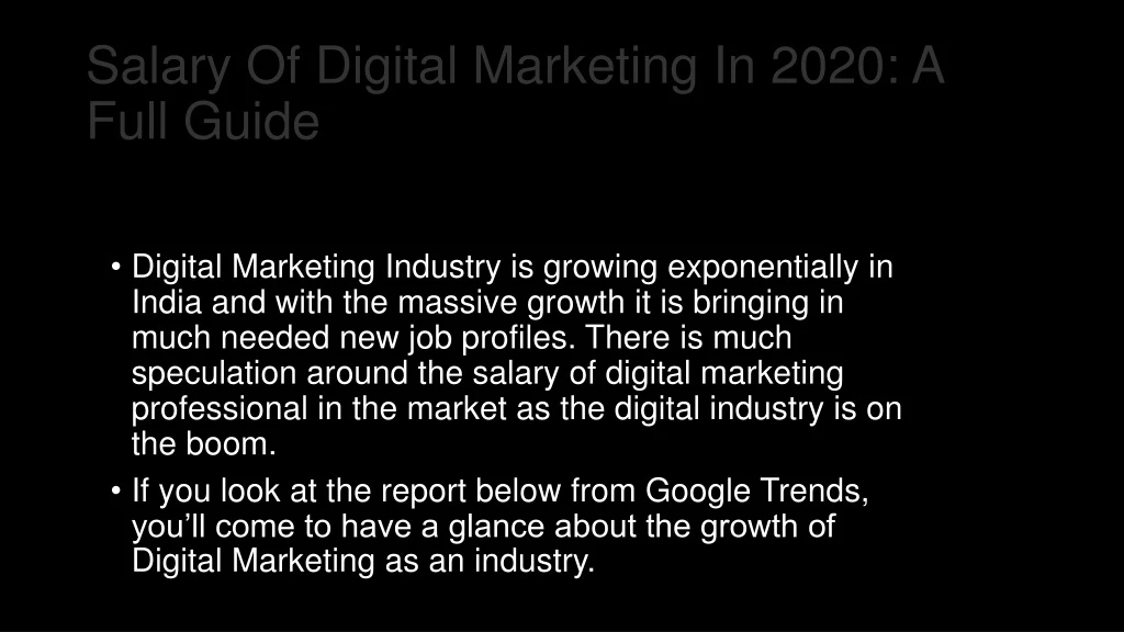 salary of digital marketing in 2020 a full guide