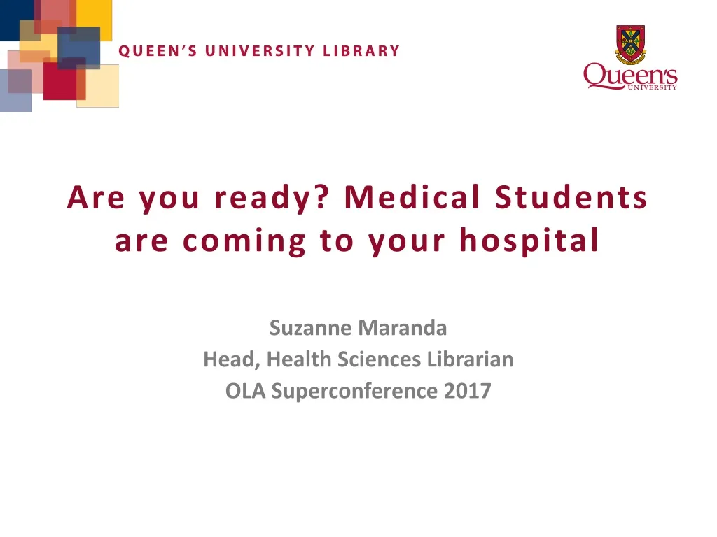 are you ready medical s tudents are coming to your hospital