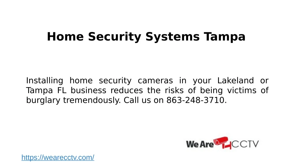 home security systems tampa