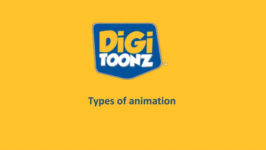 types of animation