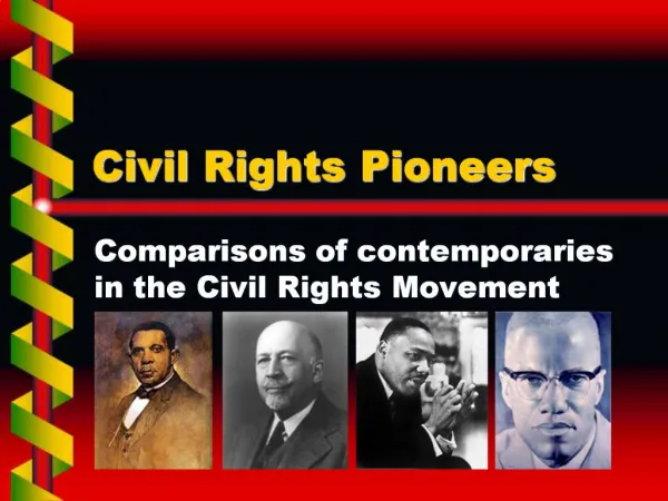 Civil Rights Pioneers