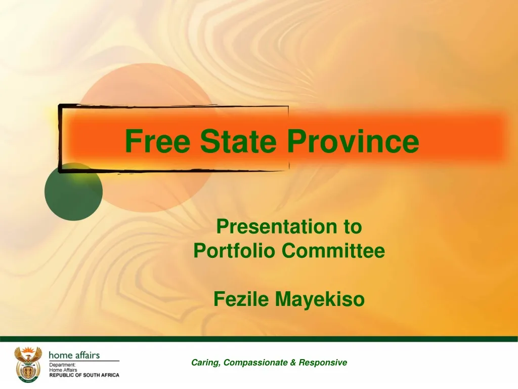 free state province