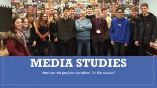 MEDIA STUDIES - slide 1