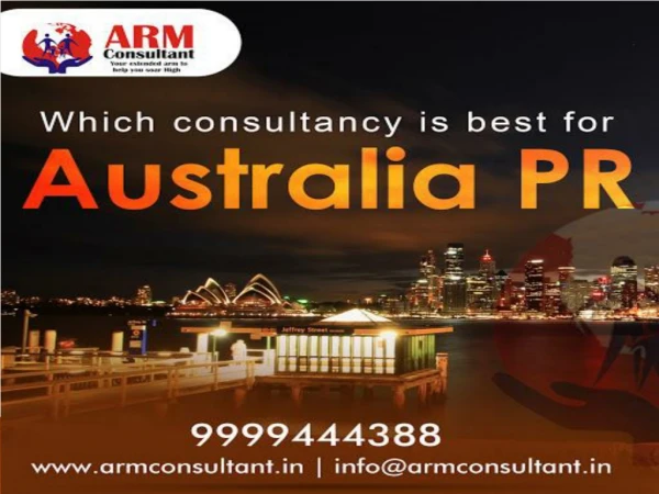 Which consultancy is best for Australia PR?