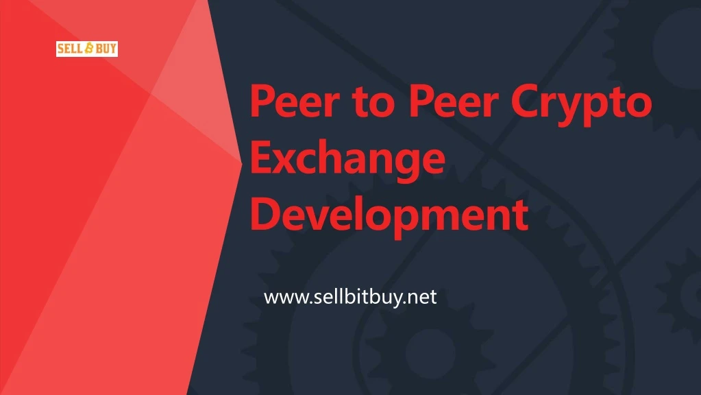 peer to peer crypto exchange development