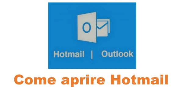 Come aprire Hotmail