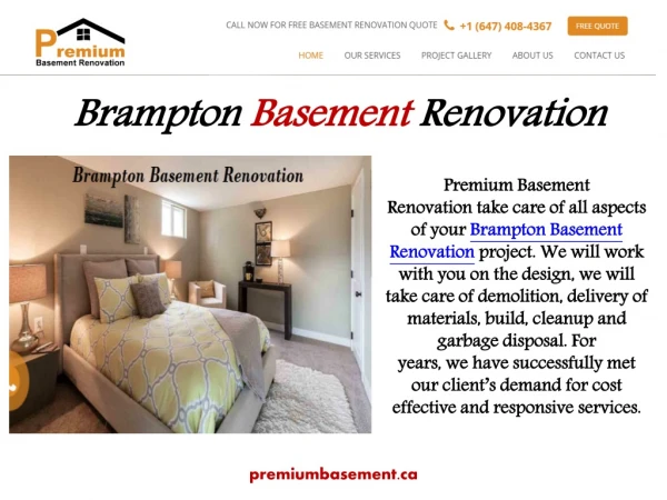 Mississauga|Brampton|Vaughan| Milton Basement Renovation - Premiumbasement