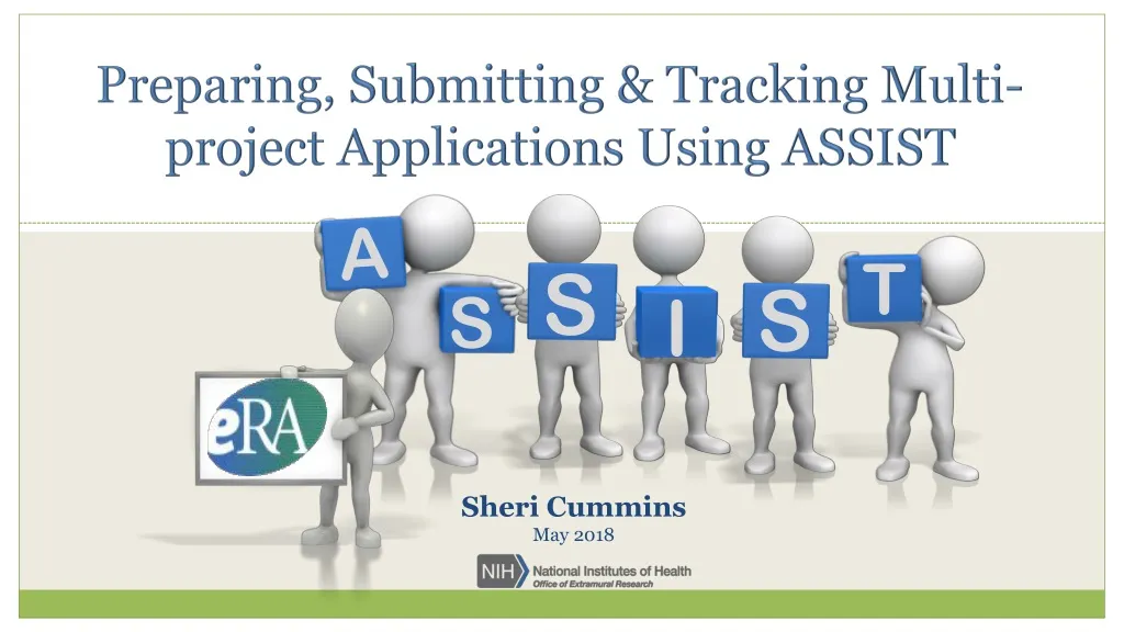 preparing submitting tracking multi project applications using assist
