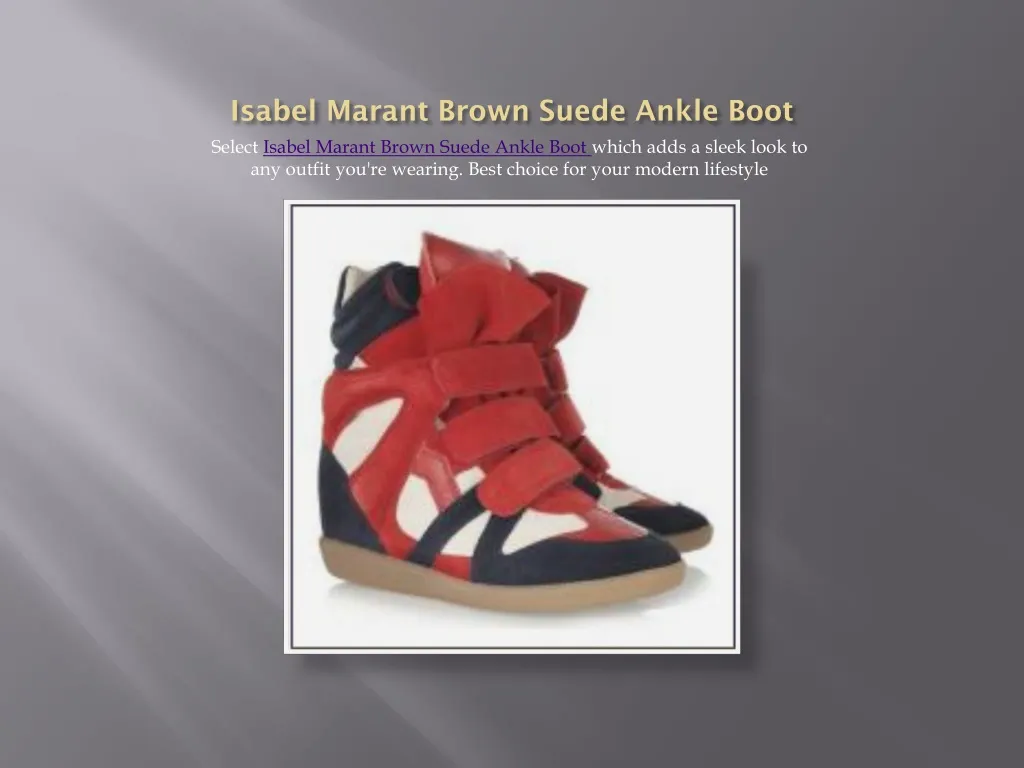 Isabel Marant Suede Wedge High Cut Sneakers Red Size35 US5 Pre-owned | eBay