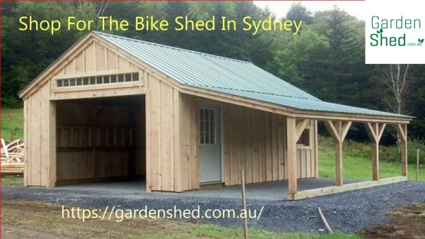 Shop For The Bike Shed In Sydney – GardenShed.com.au