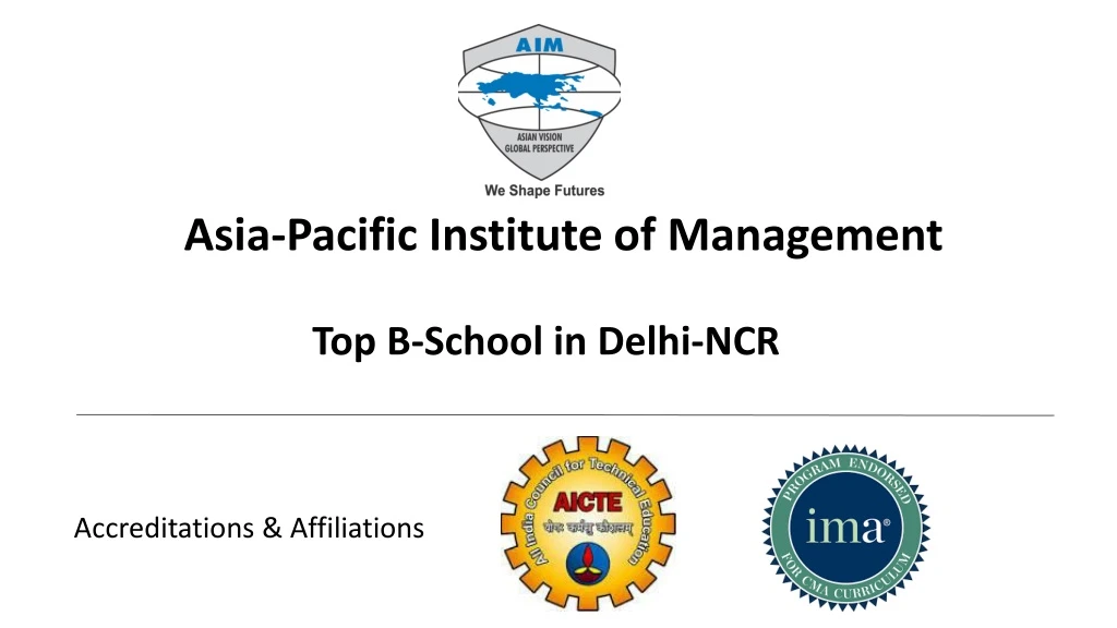 asia pacific institute of management