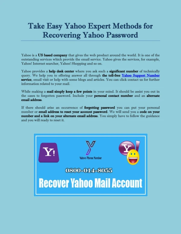 take easy yahoo expert methods for take easy