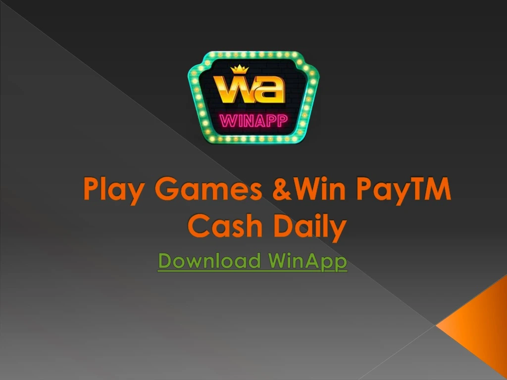 play games win paytm cash daily