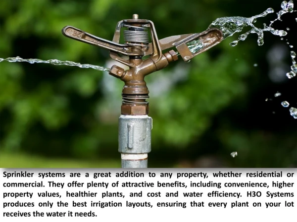 Best Sprinkler Irrigation System Service in San Antonio