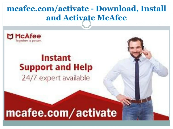 mcafee com activate download install and activate mcafee