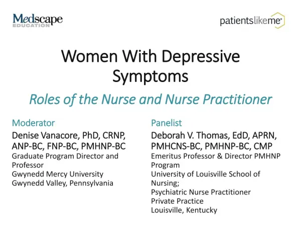 Women With Depressive Symptoms