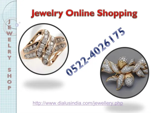 Online Jewelry Shopping - DialUs India
