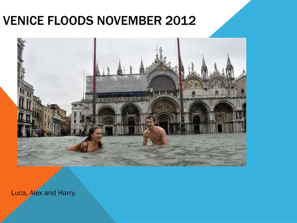 venice floods november 2012