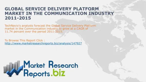 Global Service Delivery Platform Market in the Communication