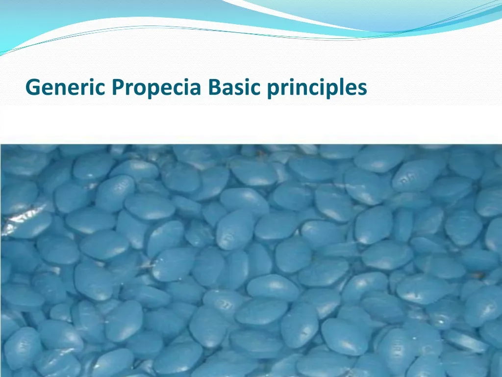 generic propecia basic principles