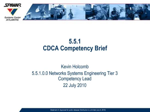 5.5.1 CDCA Competency Brief