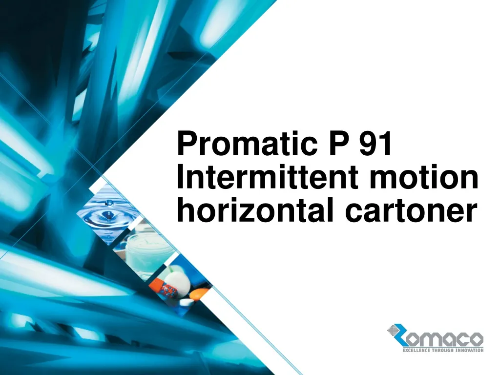 promatic p 91 intermittent motion horizontal cartoner