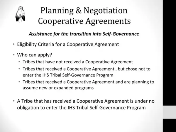 Planning Negotiation Cooperative Agreements