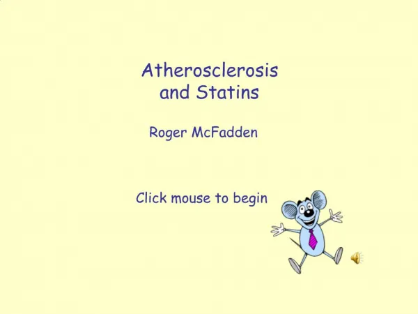 Atherosclerosis and Statins