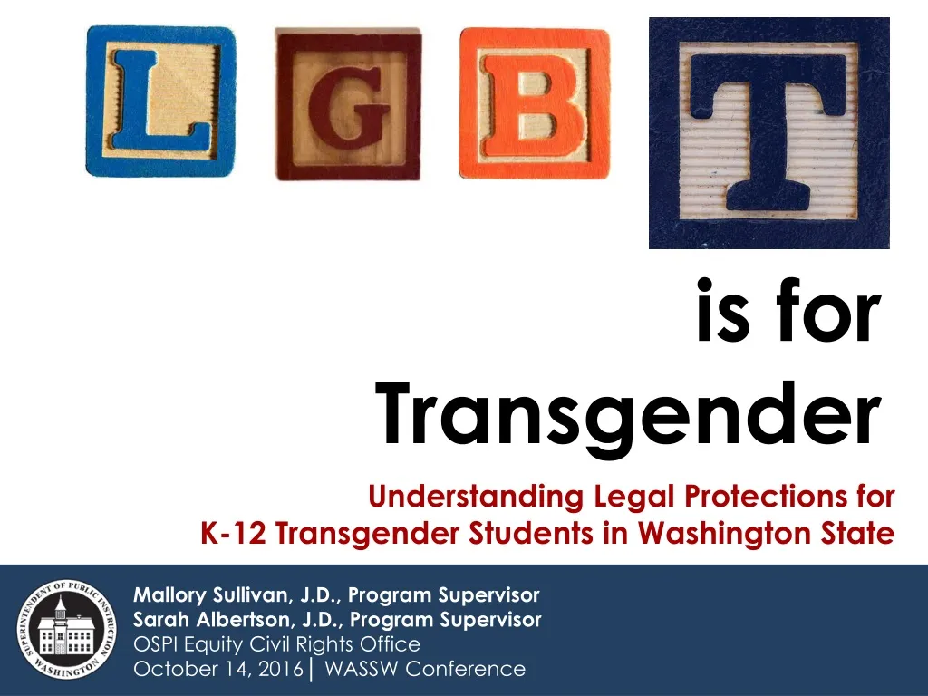 is for transgender