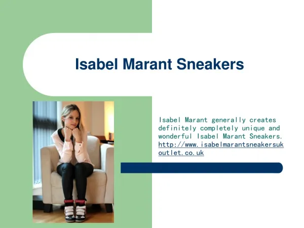 Isabel Marant Sneakers Outlet UK