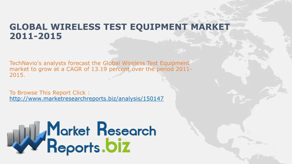 global wireless test equipment market 2011 2015