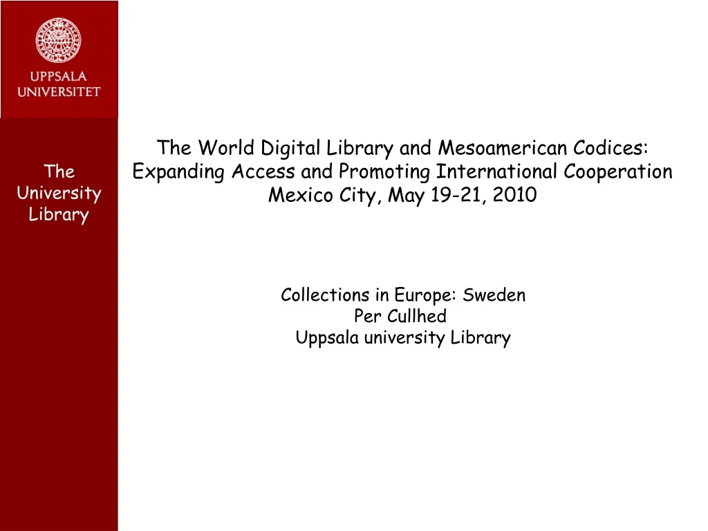 the world digital library and mesoamerican