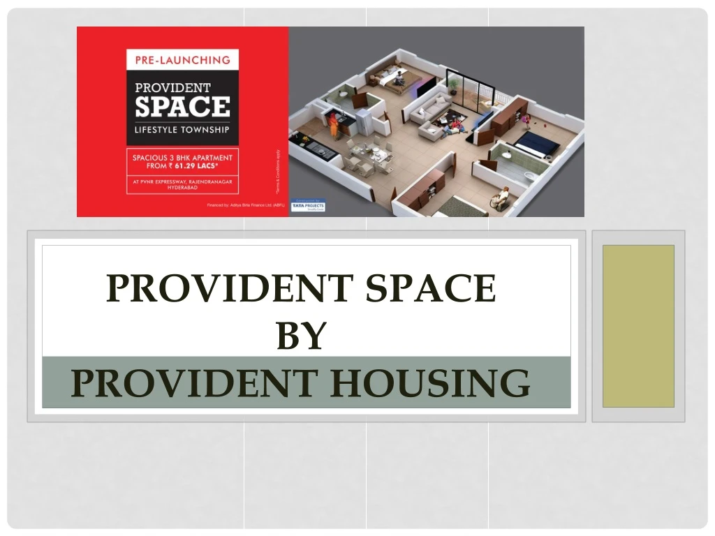 provident space by provident housing