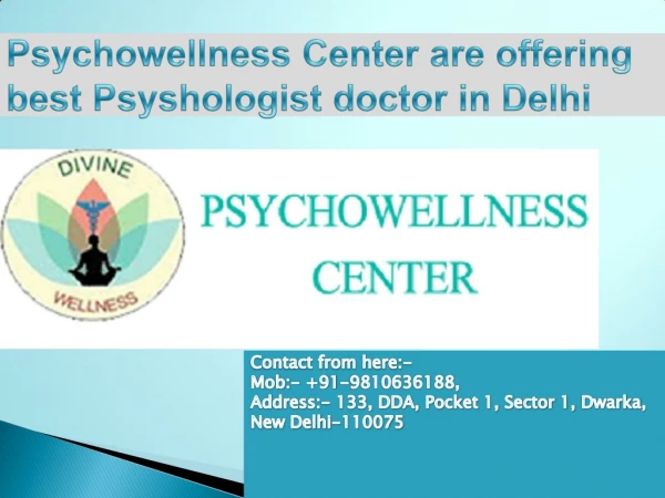 Top 10 psychologist in delhi