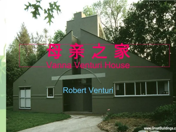 Vanna Venturi House