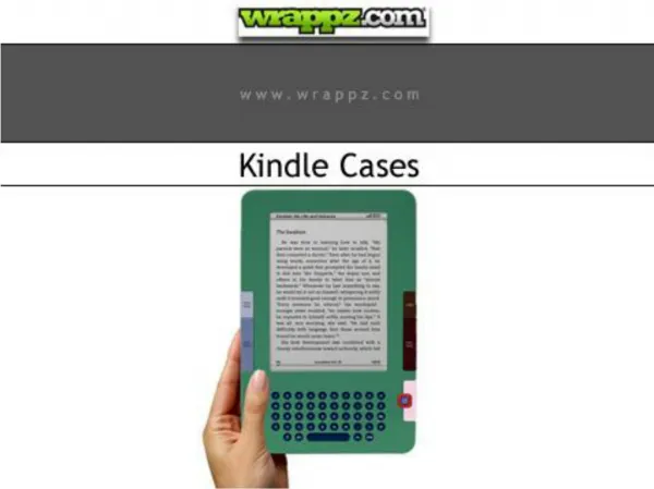Get Premium Quality Kindle Cases by Wrappz