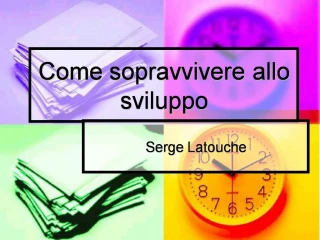 Come sopravvivere allo sviluppo - slide 1