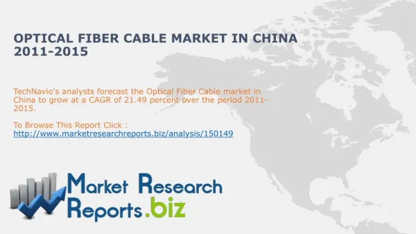 China Optical Fiber cable market- Industry Size,Trends,Analy