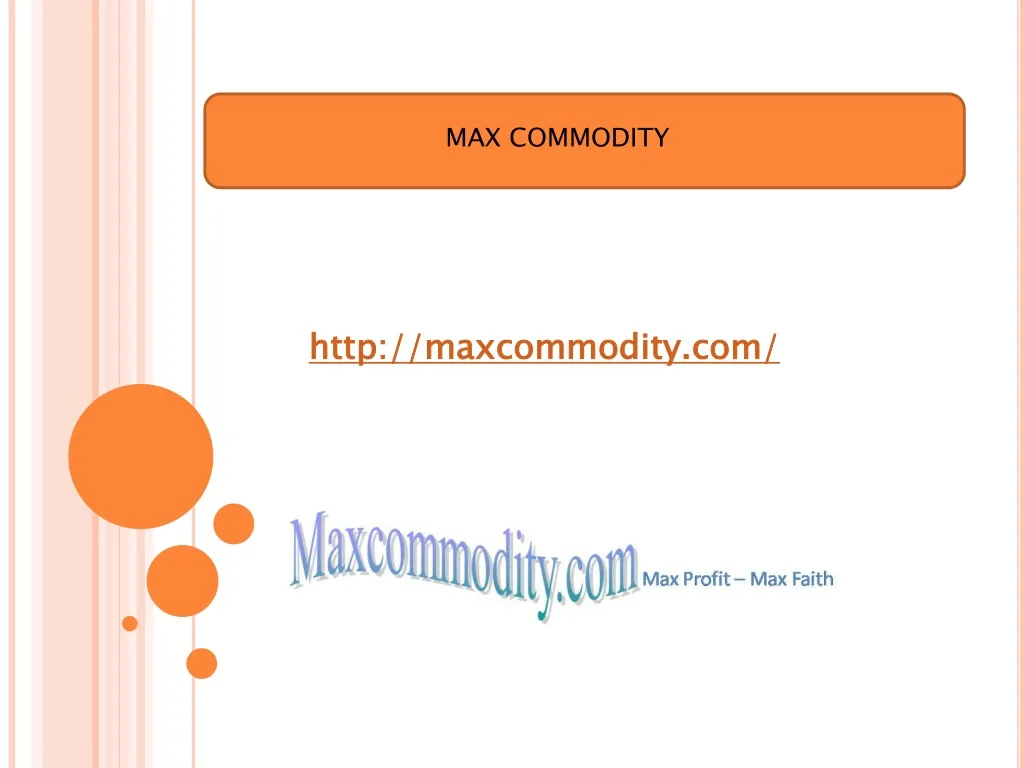 max commodity