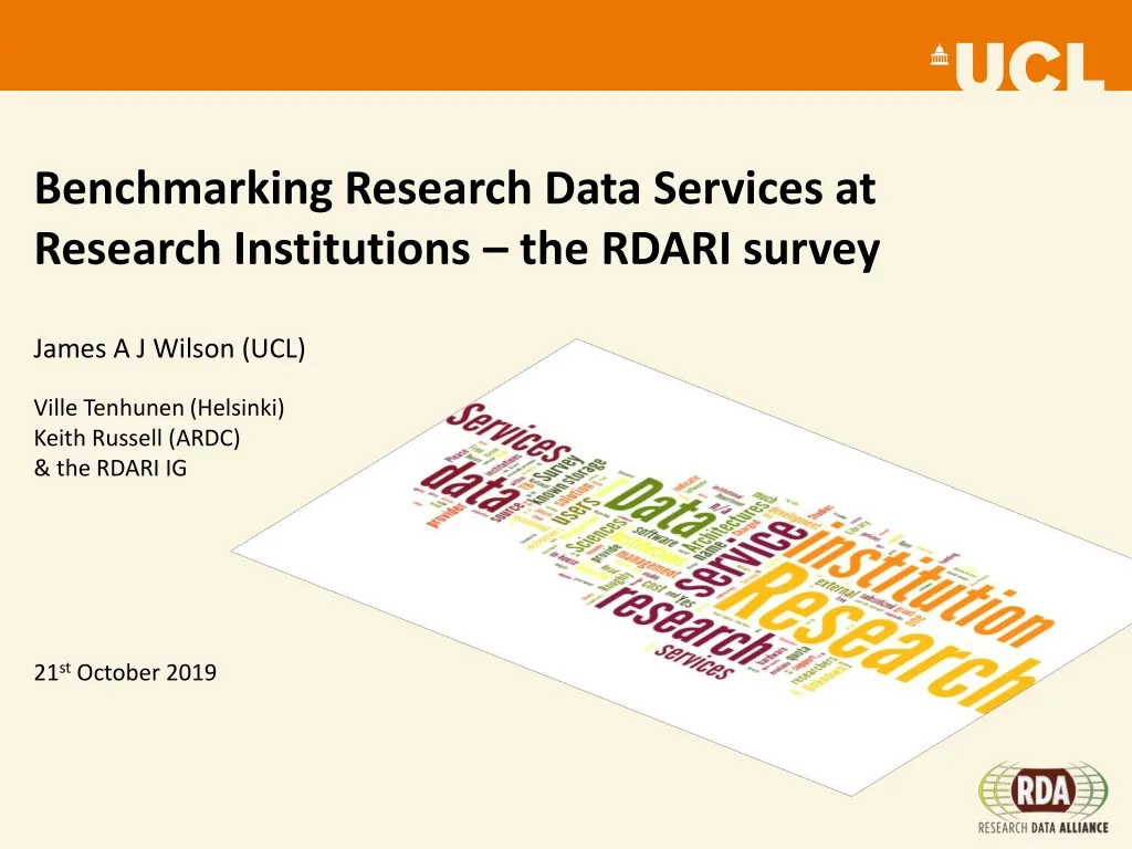 benchmarking research data services at research