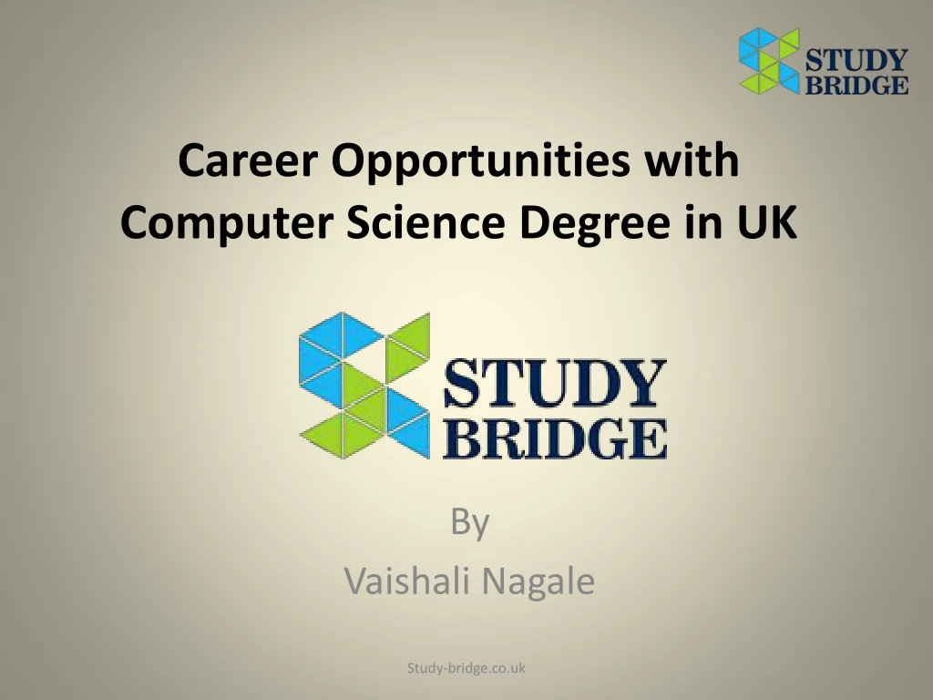 career opportunities with computer science degree in uk