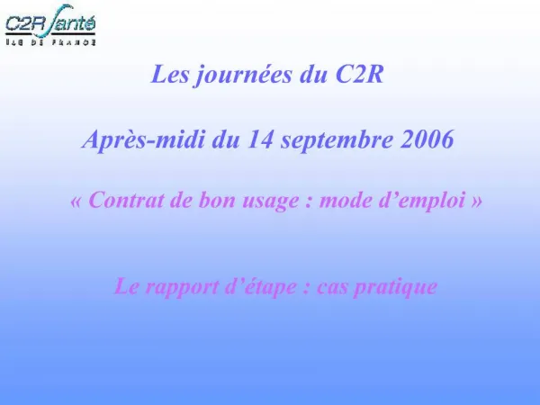 Rapport d tape, cas pratique