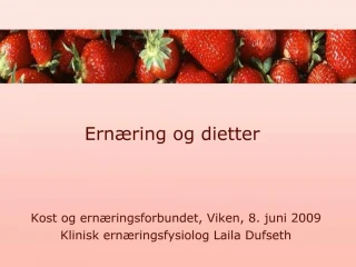 Ern ring og dietter - slide 1