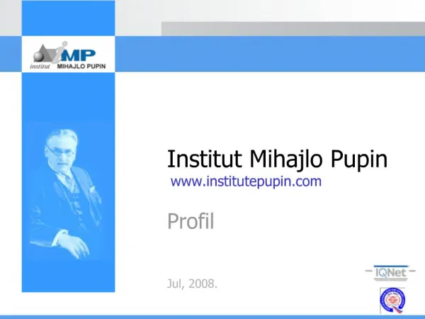 Institut Mihajlo Pupin