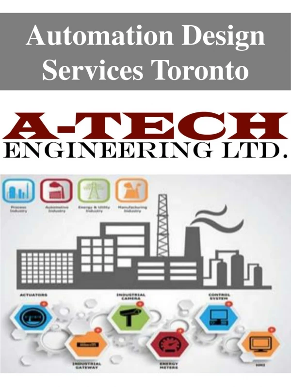 automation design services toronto