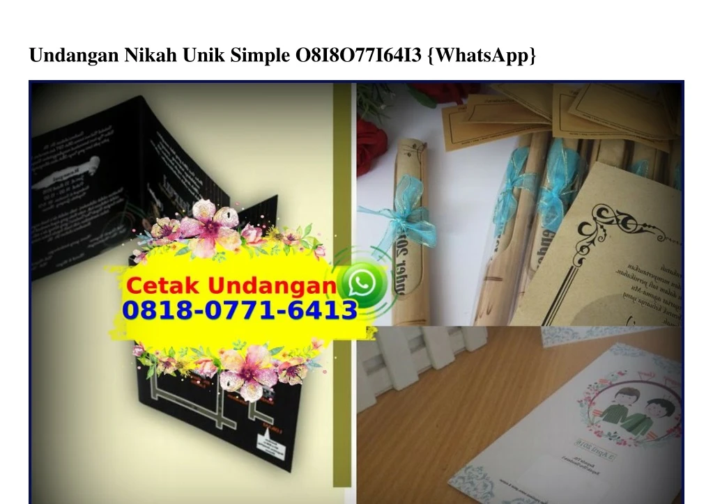 undangan nikah unik simple o8i8o77i64i3 whatsapp