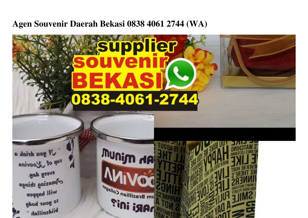 agen souvenir daerah bekasi 0838 4061 2744 wa