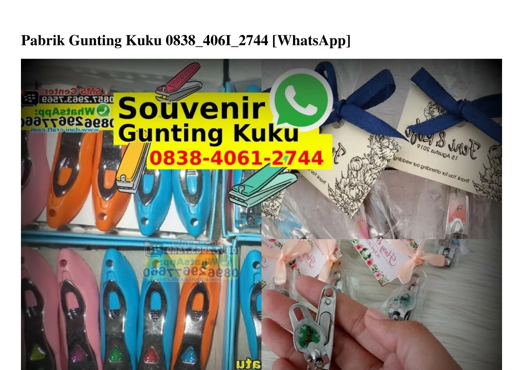 pabrik gunting kuku 0838 406i 2744 whatsapp