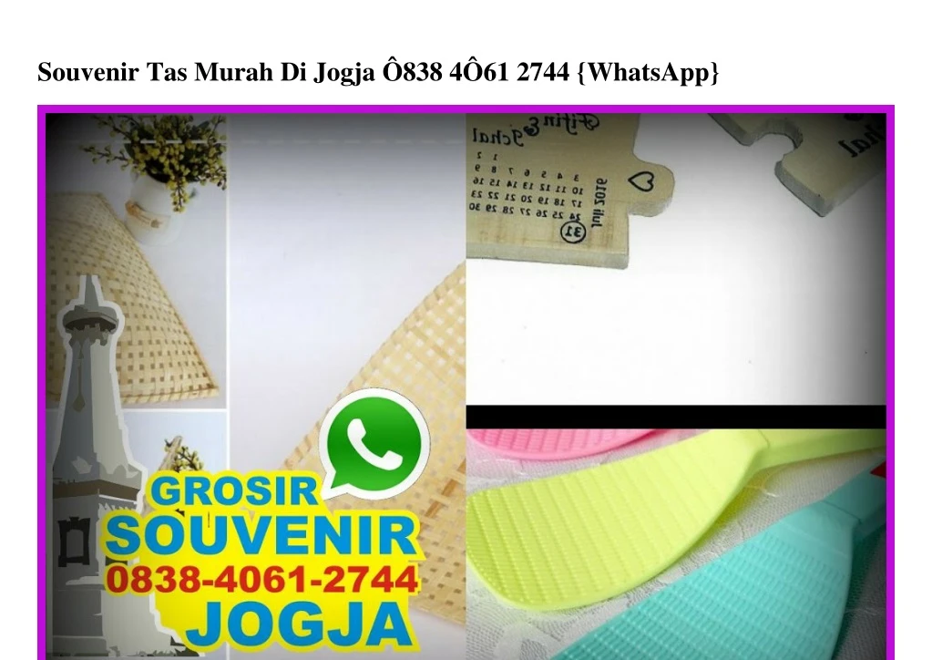 souvenir tas murah di jogja 838 4 61 2744 whatsapp